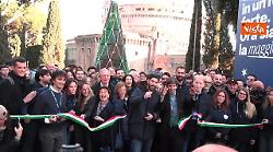 Atreju 2025 al via, Arianna Meloni e Donzelli tagliano il nastro della kermesse di FdI