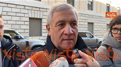 Manovra, Tajani: Governo va nella giusta direzione. Siamo tutti d'accordo