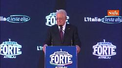 Il leader dell'Anp Abu Mazen ad Atreju accolto da applausi e standing ovation