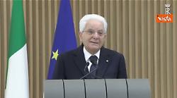 Mattarella: I dazi nuocciono a un modo pacifico e interdipendente