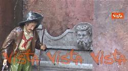 Ecco il presepe di Piazza di Spagna a Roma