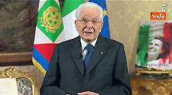 Mattarella: "Ripugnante il rifiuto di chi nega la pace perch&eacute; si sente pi&ugrave; forte"