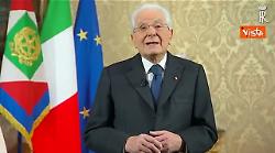 Mattarella: "La vera forza dell'Italia &egrave; la coesione sociale"