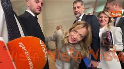 Dopo le formiche, la befana. La domanda (nel backstage) del Direttore di Vista alla premier Meloni