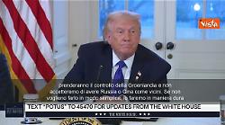 Trump: Faremo qualcosa per la Groenlandia, con le buone o con le cattive