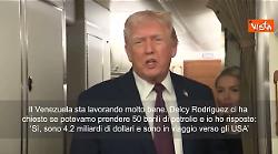 Trump: Il Venezuela adesso sta lavorando molto bene