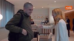 Meloni a Trentini: "Hai abbracciato mamma? &Egrave; stata tanto in pensiero"