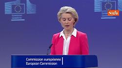 Von der Leyen: Adottata la proposta sul prestito Ue da 90 miliardi per Kiev