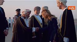 Meloni arriva in Oman, prima tappa della sua missione in Asia