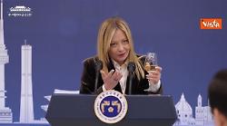 Il brindisi di Meloni con il Presidente Lee Jae-Myung: All'amicizia tra Italia e Corea