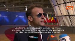 Macron: Stop escalation Trump grazie a nostra unit&agrave; e risposta rapida