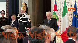 Giorno Memoria, applauso per Mattarella al termine del suo discorso al Quirinale