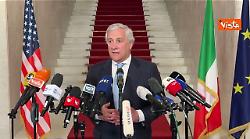 Tajani: A Rubio ho ribadito disponibilit&agrave; dell'Italia per sminamento Hormuz a conflitto concluso