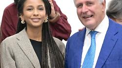 Eugenio Giani e Mia Bintou Diop