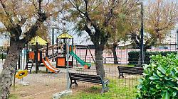 Il  parco giochi del lungomare di Ponente