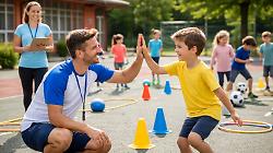 Coni GiocoSport Attivit&agrave; sportiva di educatori con i bambini