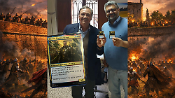 Marras l'ambasciatore: anche l'assessore nel set di carte Magic-maremmane "I Vicoli di Grossetum"