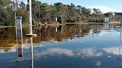 Dalla duna alla laguna: il parcheggio di piazzale Tirreno affonda