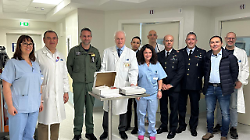 Il Cuore del 4&deg; Stormo batte per la citt&agrave;: donato un elettrocardiografo all'ospedale Misericordia