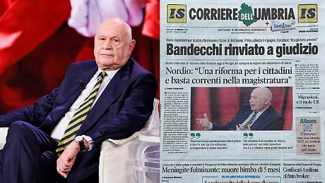 Nordio al Corriere dell'Umbria: "Anm terrorizzata perch&eacute; la riforma toglie il potere. Se vince il no vincono le procure non le opposizioni"
