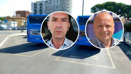 Bus in stazione, &egrave; scontro totale: &laquo;Piazza Marconi non &egrave; sicura, il Comune intervenga&raquo;