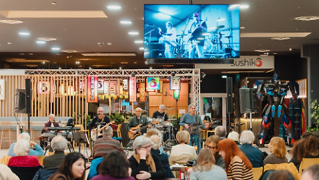 Il rock di Gianna Nannini suona al centro commerciale: il tributo degli Anima Ribelle all&rsquo;Aurelia Antica
