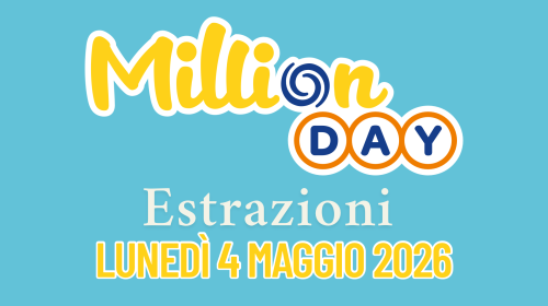 Million Day e Million Day Extra, le estrazioni di oggi luned&igrave; 4 maggio: i numeri vincenti