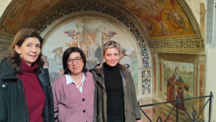 Capalbio riscopre il suo tesoro: restaurata la cappella rinascimentale con i dipinti del Pinturicchio
