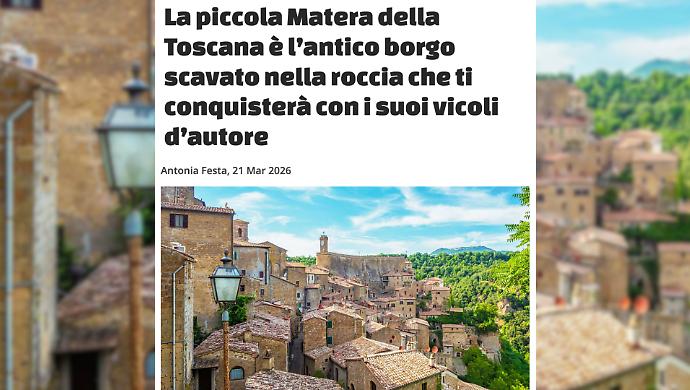 Turisti per Caso si ferma in Maremma, stregato dalla piccola Matera della Toscana: il borgo scavato nella roccia