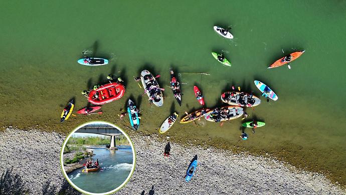 Sport, natura e adrenalina: l&rsquo;Ombrone prende vita con Vivifiume