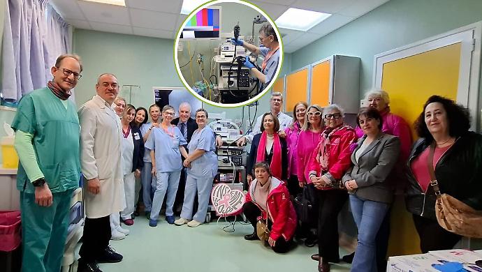 Ospedale pi&ugrave; moderno: colonscopie pi&ugrave; sicure e meno fastidiose grazie a Insieme in Rosa