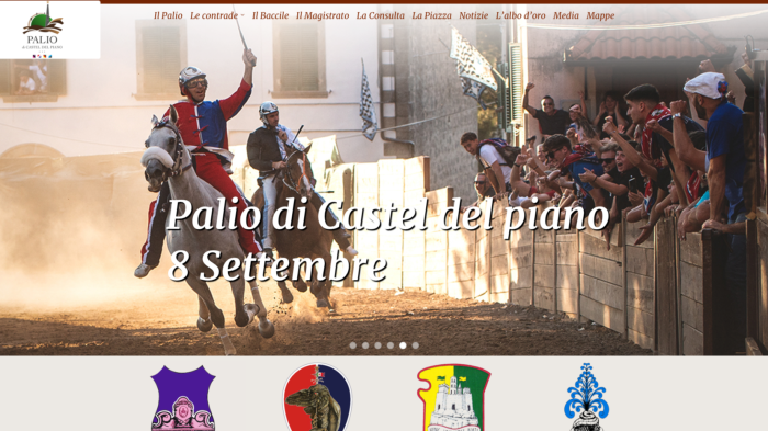 palio sito web castel del piano
