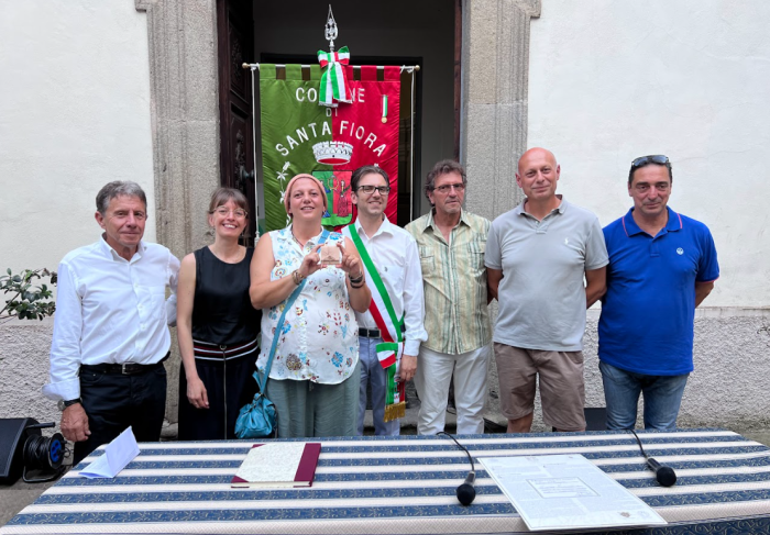 Santa Fiora, consegnati i provisini d'argento 2024