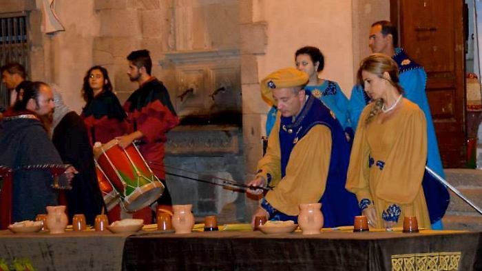 La cena medievale