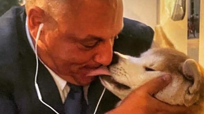 Il sindaco di Grosseto e il suo cane