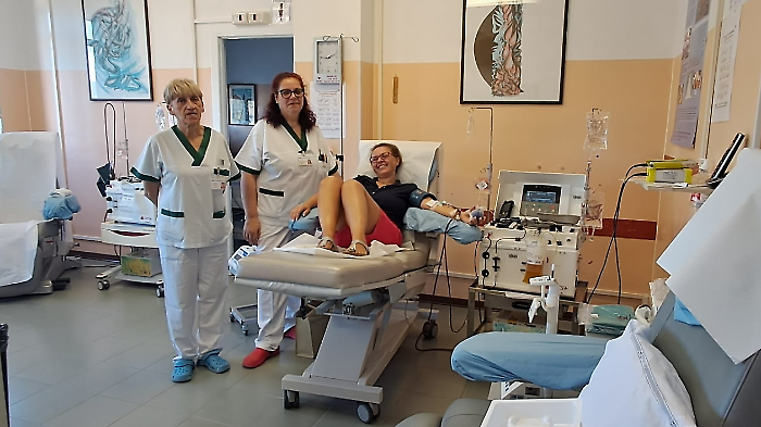 Le donazioni di sangue a Castel del Piano