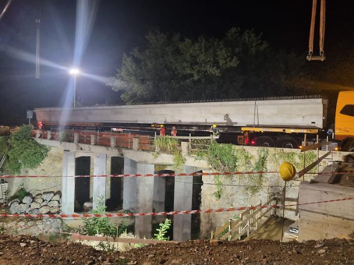 Manciano, riapre la strada Maremmana dopo il ripristino di Ponte Lungo