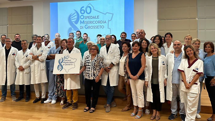 Grosseto, sessant'anni dell'ospedale Misericordia: presentato il logo celebrativo
