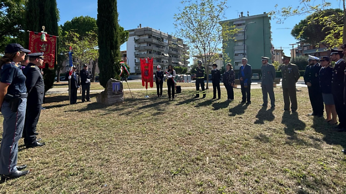 La cerimonia a Grosseto