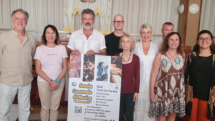 La scuola di musica in Comune a Follonica
