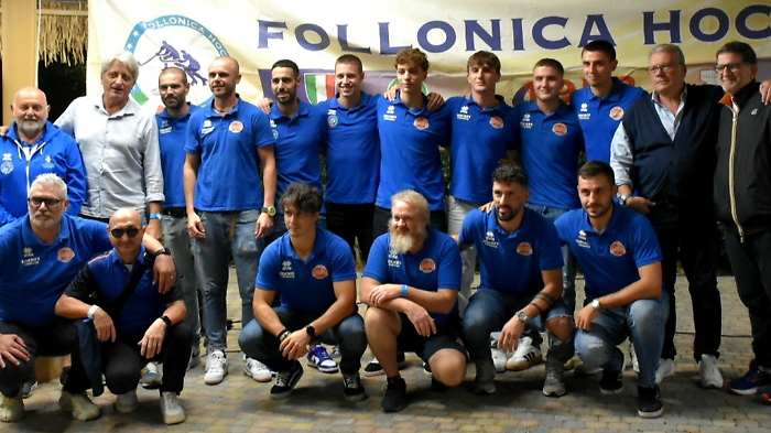 Il team Follonica Hockey