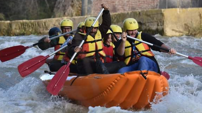 Il team rafting Grosseto
