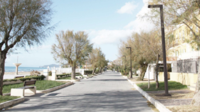 Il lungomare di Castiglione della Pescaia
