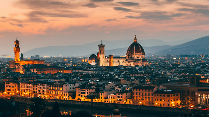 Firenze, capoluogo della Toscana 