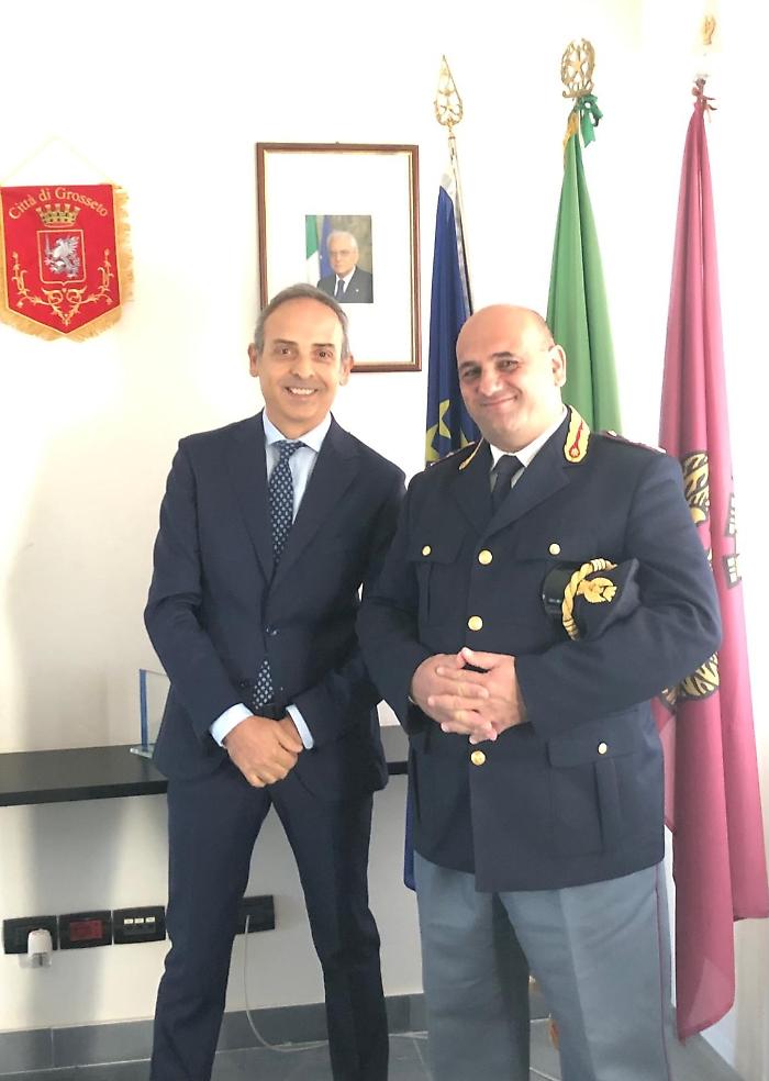 Grosseto dà il benvenuto al Dott. Paolo Malorni, nuovo Dirigente della Divisione Anticrimine