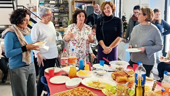 Una delle foto della Consulta pubblicate sui social