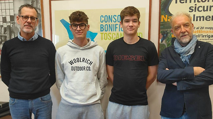 Gli studenti del liceo statale Antonio Rosmini di Grosseto al Consorzio di Bonifica 6 Toscana Sud 