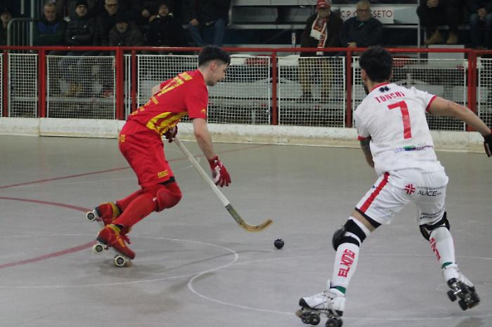 Grosseto, crollo per il Circolo Pattinatori contro il Wasken Lodi: la partita finisce 10-4