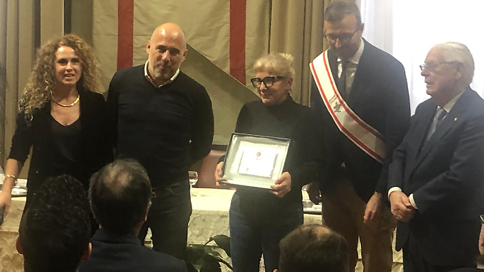 Sacha Naldi premiata in Regione