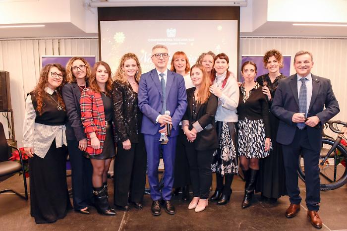 Il team Confindustria Grosseto al completo